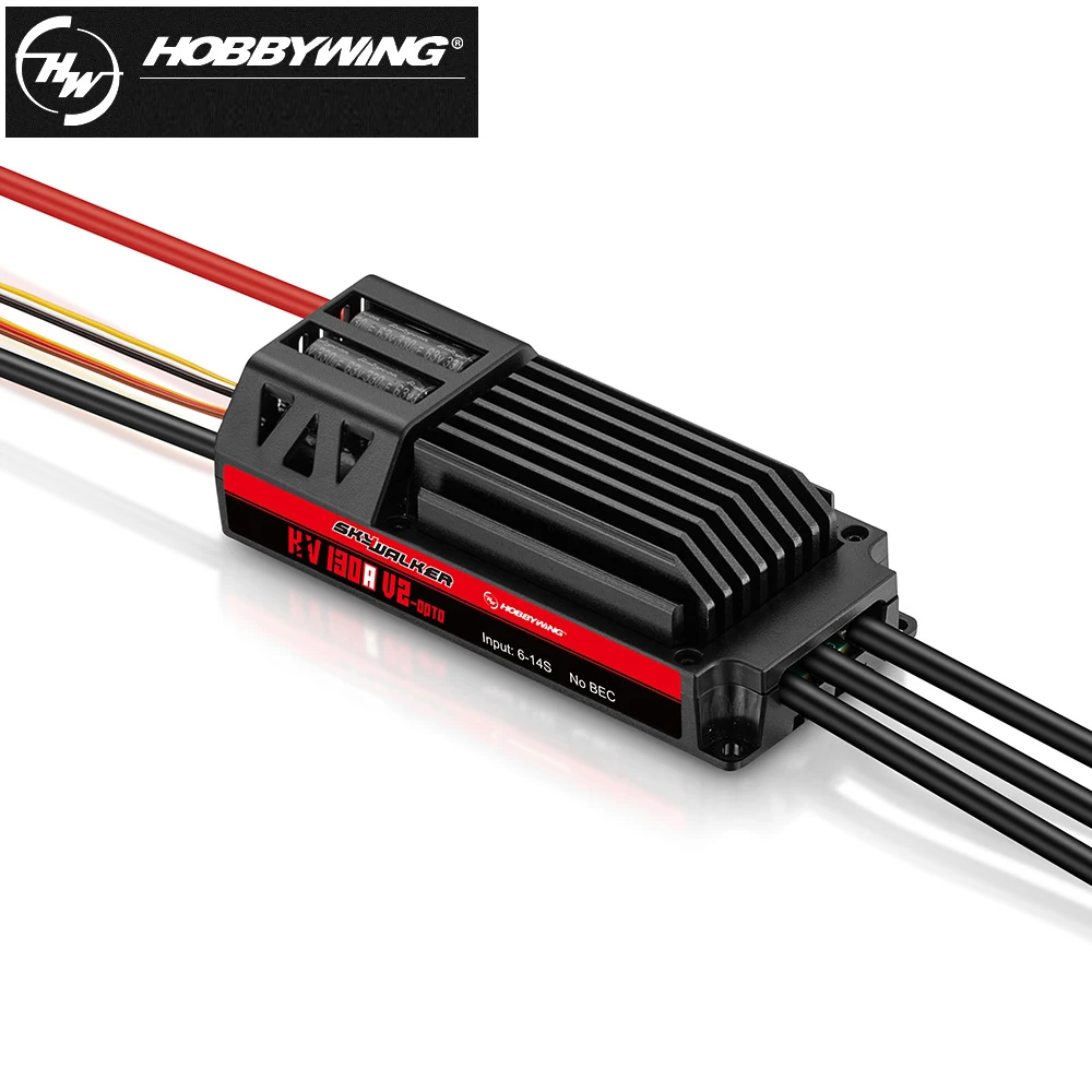 Hobbywing Skywalker 130A/160A HV 6-14S 32-Bit OPTO V2 Brushless-Geschwindigkeitsregler ESC – Detail 9