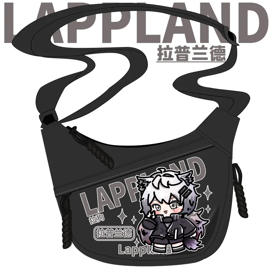 Anime Arknights Texas Lappland Skadi Cosplay Crossbody For Girls Tote Canvas Fashion Ambitus Bag Shoulder