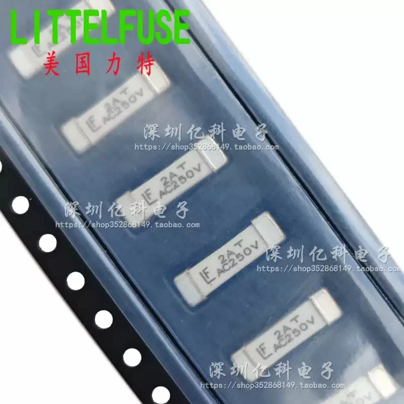 0443002. DR imported Lite 3x10mm patch fuse LF 2AT AC250V one-time slow break 2A