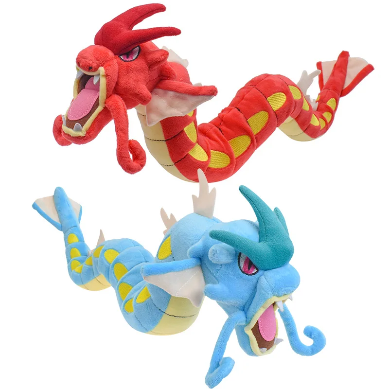 2 Styles Pokémon Plush Toys Gyarados Shiny Gyarados Soft Classics Anime Stuffed Toy Collectible Birthday Gift