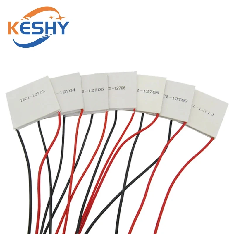 1-10PCS TEC1-12706 12703 12704 12705 12708 12709 12710 12715 Thermoelectric Cooler Peltier 40*40MM 12V Peltier Elemente Module