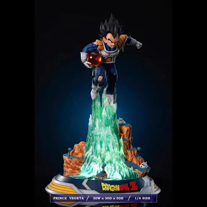 Dragon Ball Z Vegeta Super Saiyan 25 cm Action PVC Figure - Dive Escape Statue Collezione di modelli Decorazione Giocattolo Regalo per ragazzi