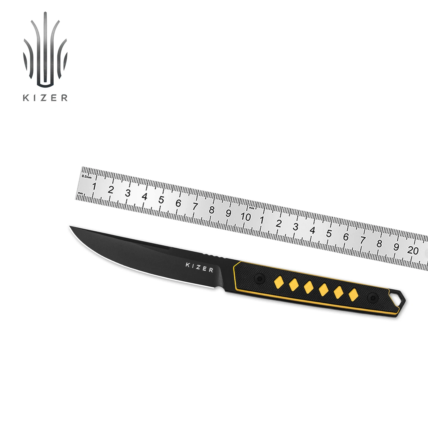 

Kizer Fixed Blade Knife Kwaiken 1066A3/1066A4 Nitro-V Steel Blade With G10 Handle Working Camping Bushcraft EDC Knives