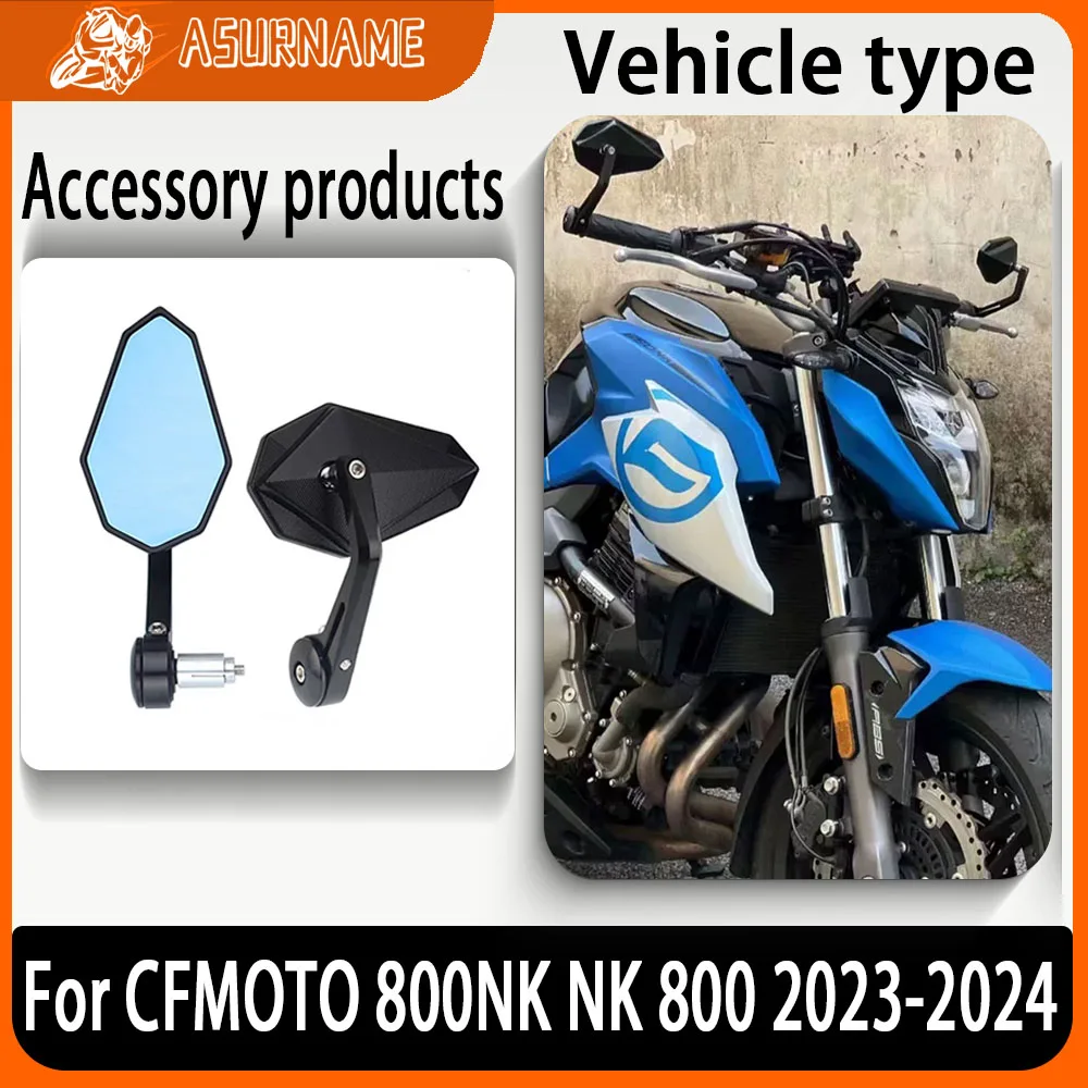 

Motorcycle Rearview Mirror Handlebars Rearview Mirror Retro Handlebars Side Mirror Accessories For CFMOTO 800NK NK 800 2023-2024