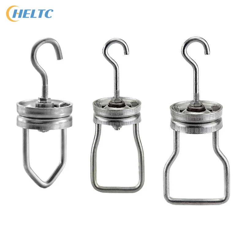 Steel Heavy Duty Rotating Spinner Hooks Steel Painting Powder Coating Swivel Hook For Sandblasting, Ceramic Coating, Displays