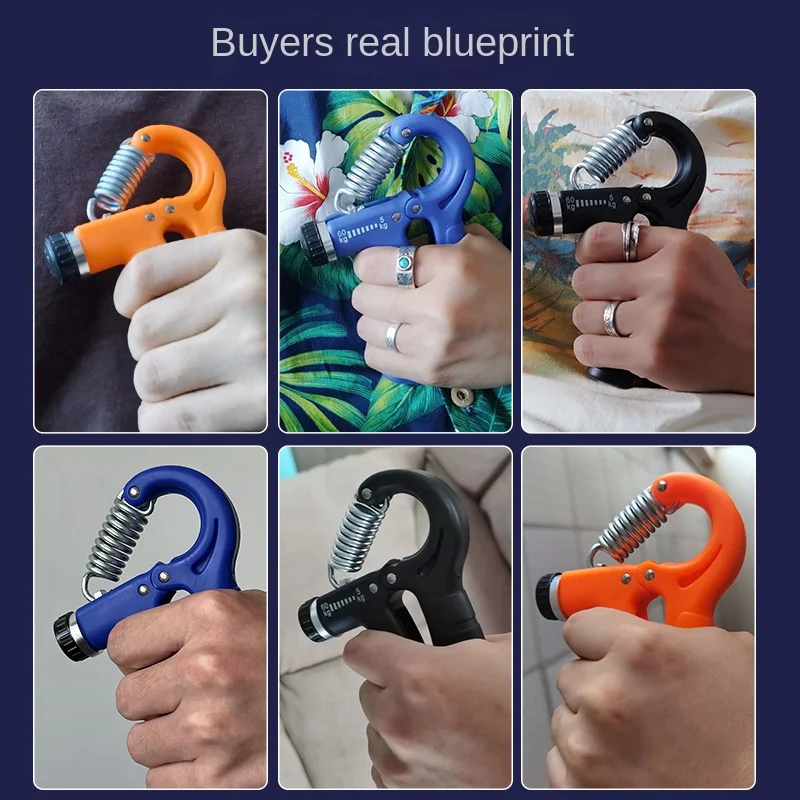 

Adjustable counting grip strength machine wholesale hand training arm strength portable wrist strength rehabilitation training