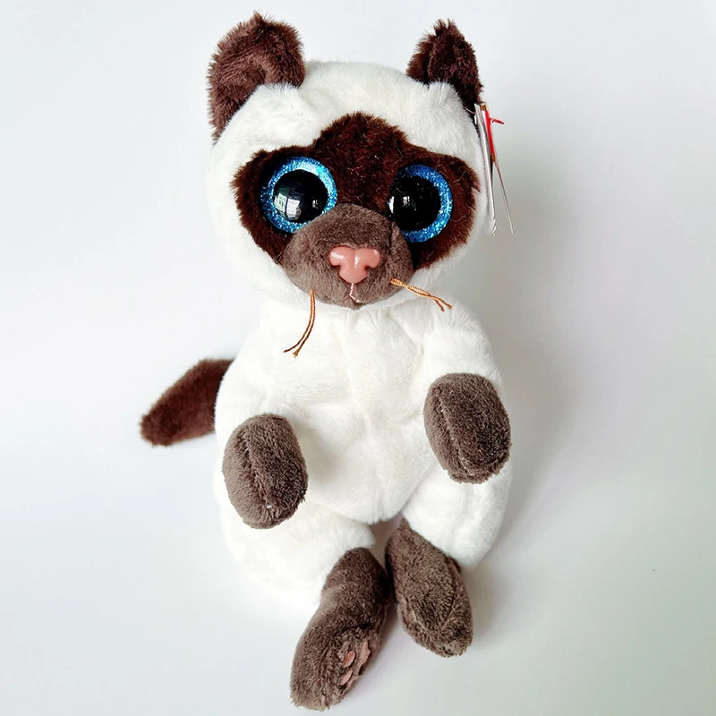 TY Beanie Baby Bellies Miso the Siamese Cat 6