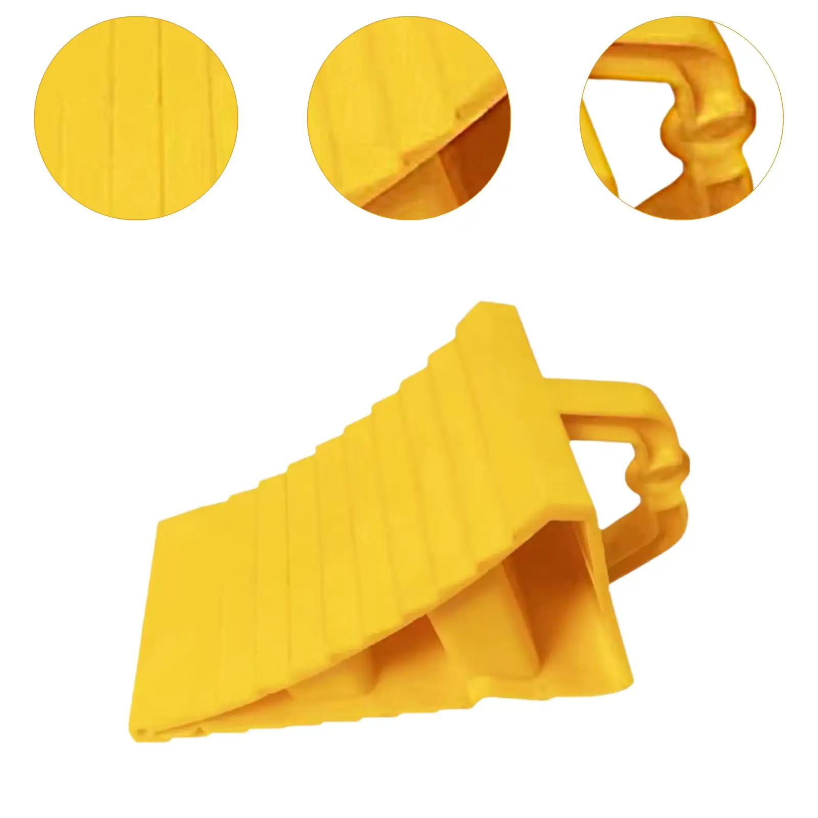 Heavy Duty Rubber Wheel Chock for RV Truck Wheel Stoppers Anti-slip Block trailer wheel chocks tire Support Pad blocks stopper