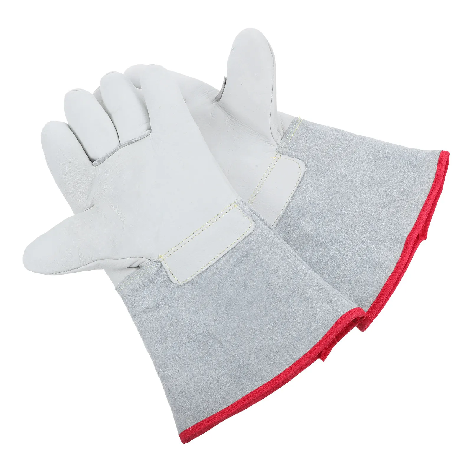 

1Pair Insulated Waterproof Cowhide Gloves Men Safety Work Cold Weather Freezer Construction Low Temperature Resistant