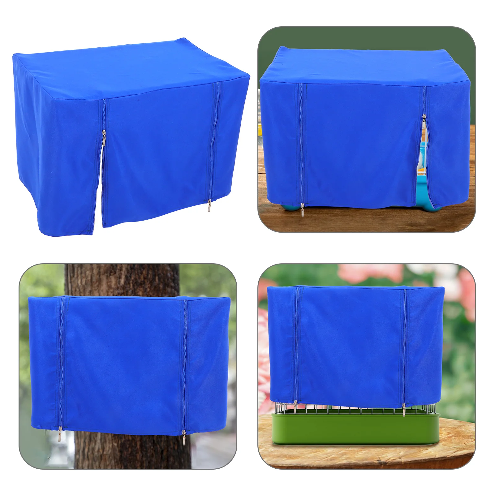 

Light Blocking Birdcage Cover Oxford Cloth Cold Proof Cage Shield for Parrot Small Large Bird Cage Cover Washable Daily Use