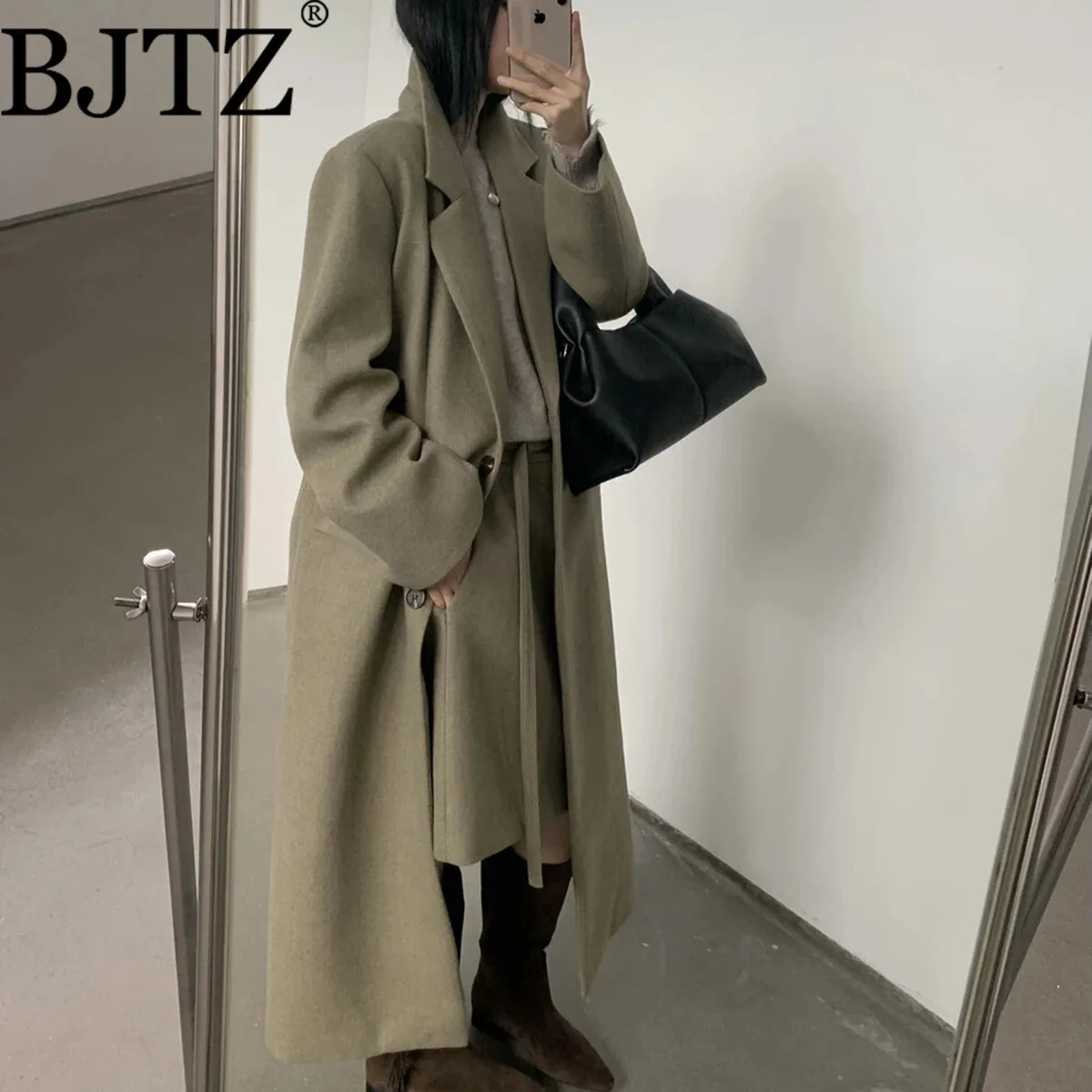 

BJTZ Women’s Thickened Cotton Blazer Coat Autumn Winter 2025 Fashion Comfy Elegant Minimalist Premium Quality Casual