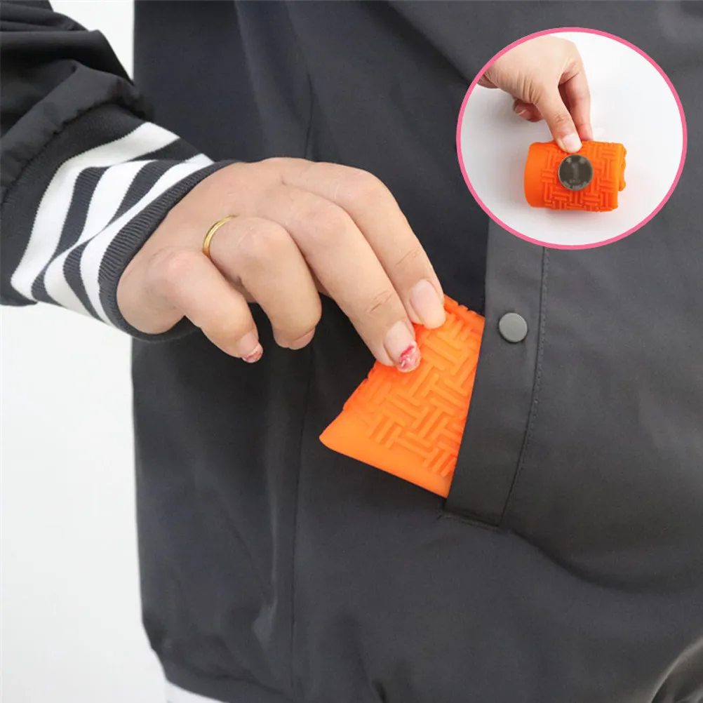 1Pair Waterproof Silicone Rain Shoe Cover Anti-Slip Shoe Protector for Outdoor Travel Camping Beach Use Size L