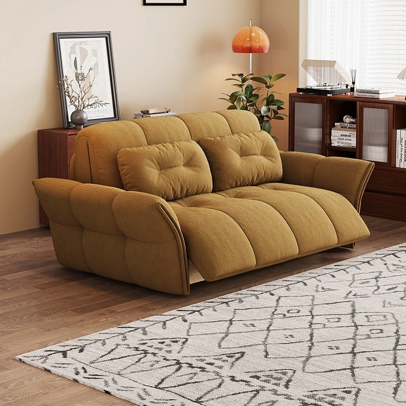 Multifunctional sofa bed integrated dual-purpose French retro style sofa bed