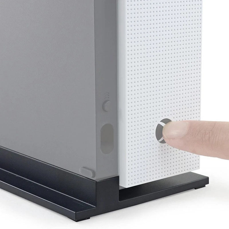 حامل رأسي لواحد S ، فتحات تبريد مدمجة ، أقدام مانعة للانزلاق ، وحدة تحكم في الألعاب ، حامل في قفص الاتهام ، نحيف