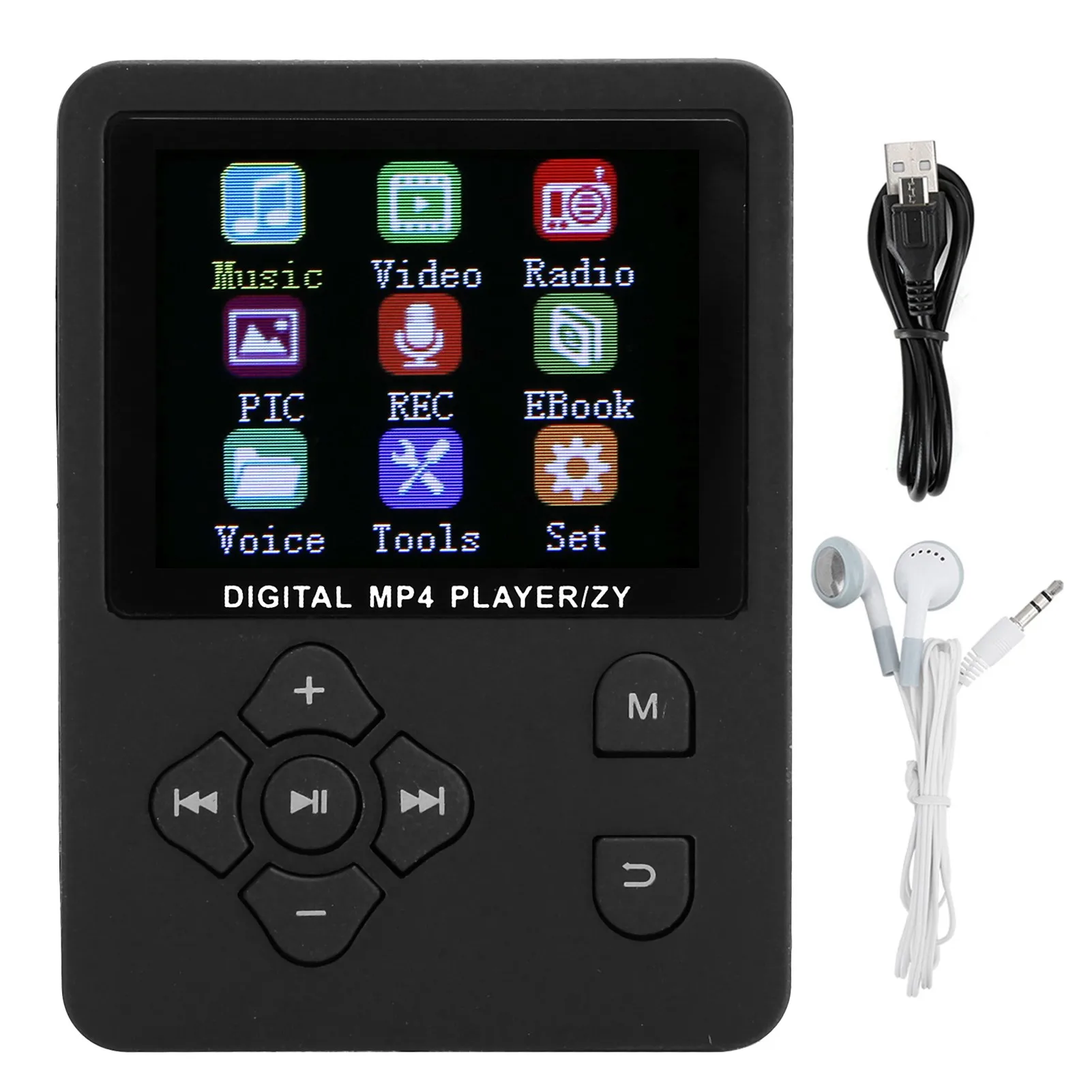 T2 Portable Digital Voice Recorder HiFi MP4 Music Player FM Radio with Card Slot