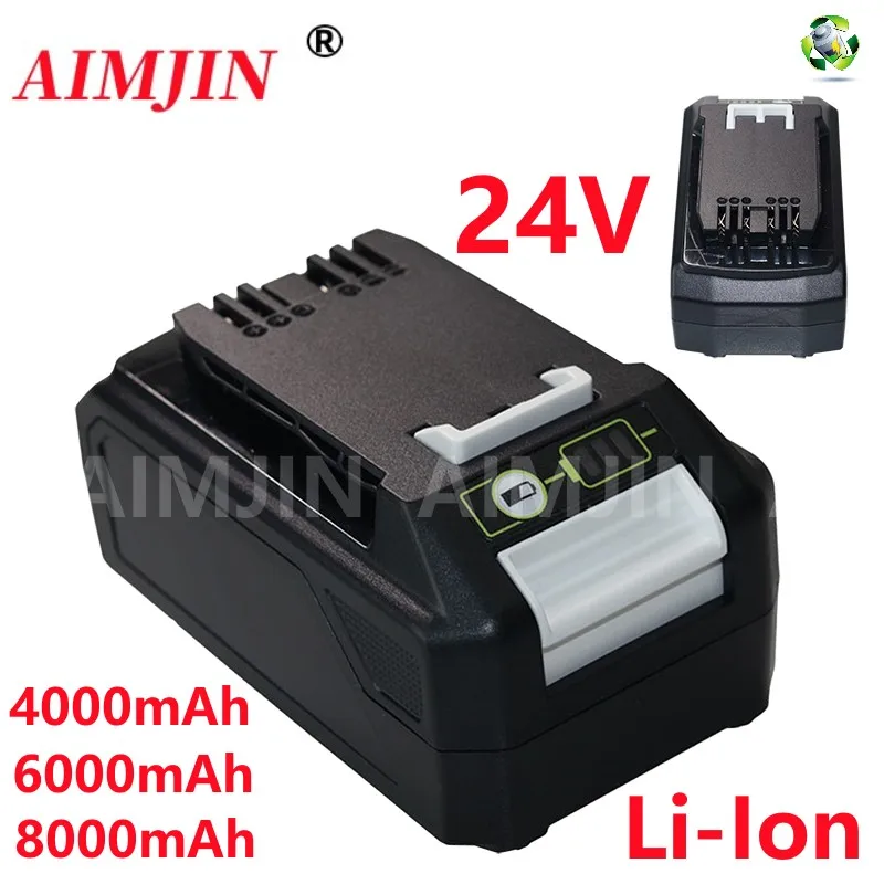 24 V 4,0 Ah/6,0 Ah/8,0 Ah für Greenworks Lithium-Ionen-Akku (für Greenworks-Akku). Das