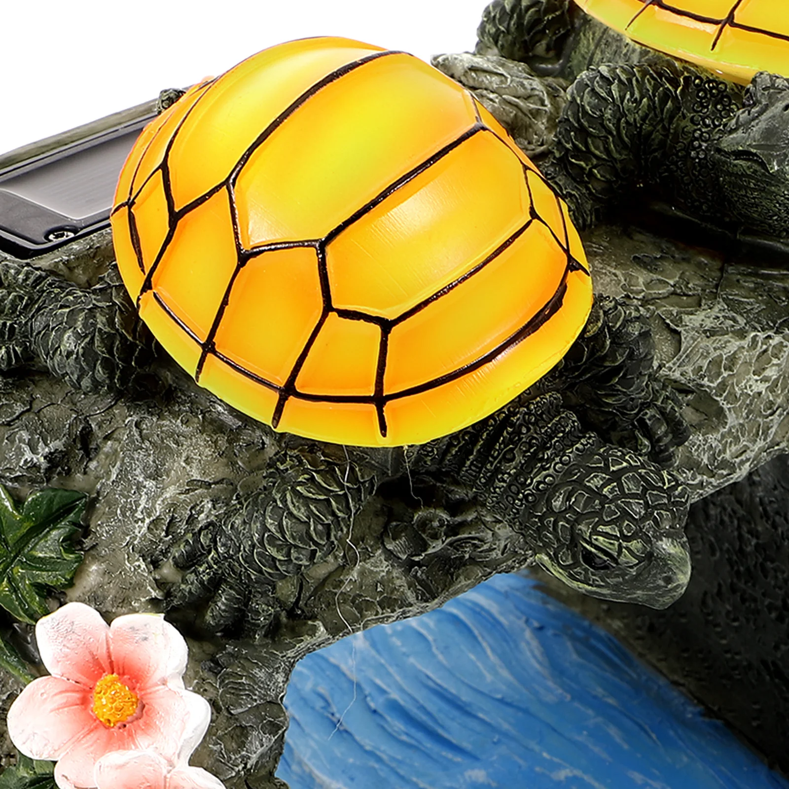 

Creative Turtle Downspout Extender Resin Gutter Extension Outdoor Garden Decoration Water Diverter for Lawns Weather-Resistant