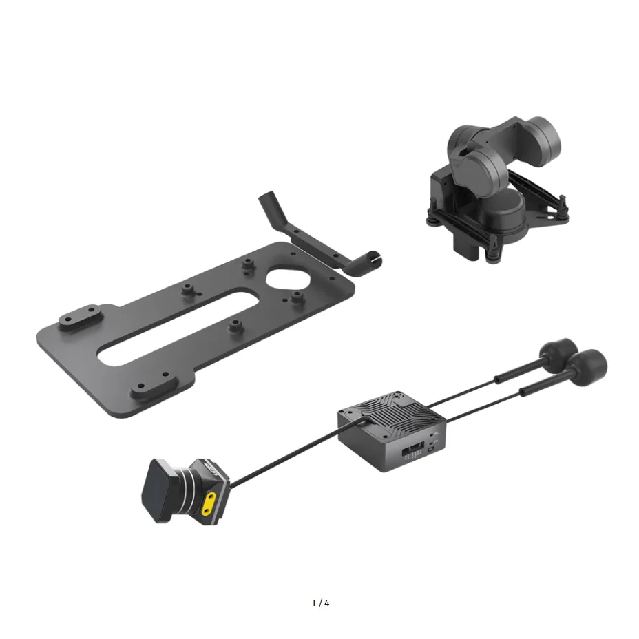 Walksnail Moonlight Kit met Caddxfpv GM3/GM3 V2 gimbal en 3D-geprinte GM3 V2-houder