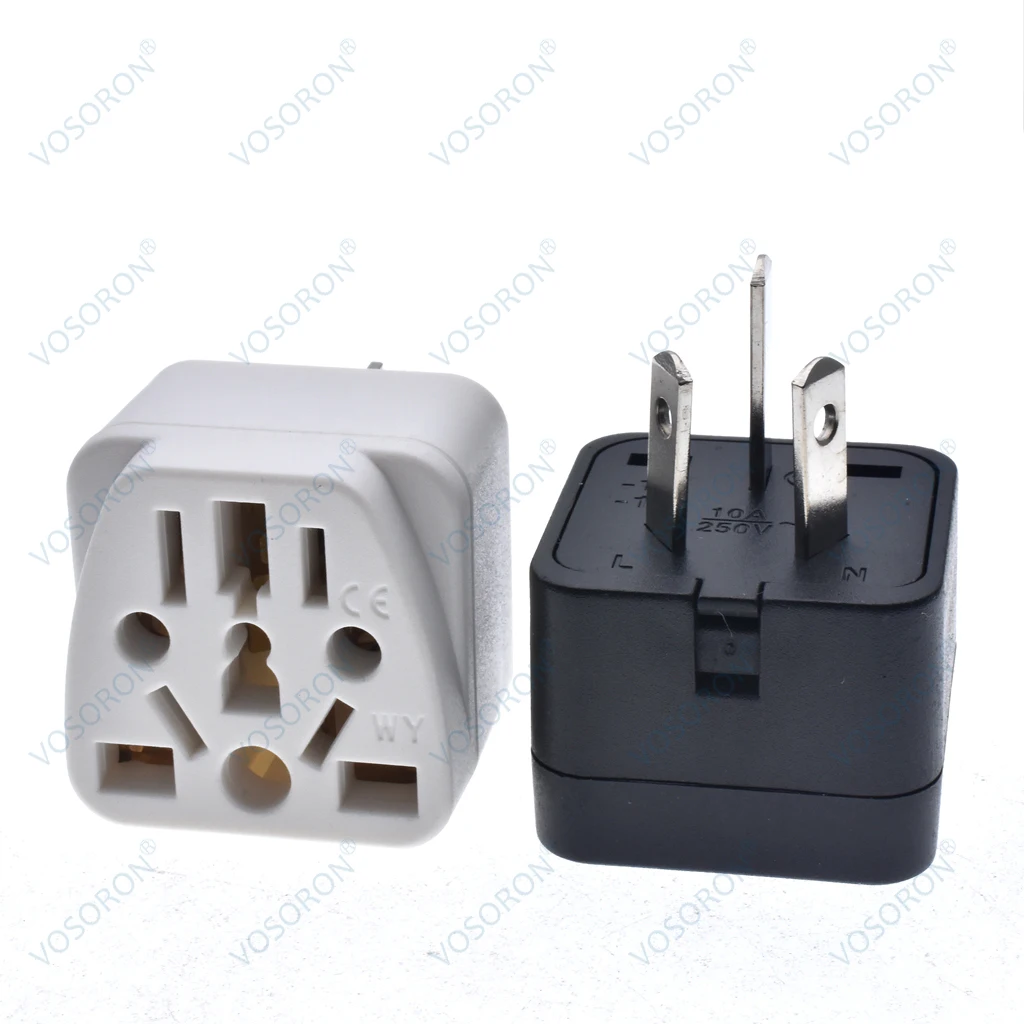 Australian/China/New Zealand Travel Adapter, IEC Type I Plug US/EU/UK/Swiss/Italy/Japan To AU 3 Pin Power Converter 10A/250V