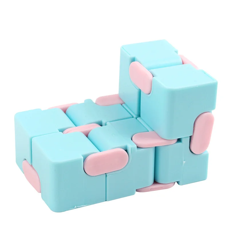 Colorful Relaxing Toy Stress Relief Goods Endless Cube Des Fidget Flip Curious Gadgets Child Autism Decompression Spinner