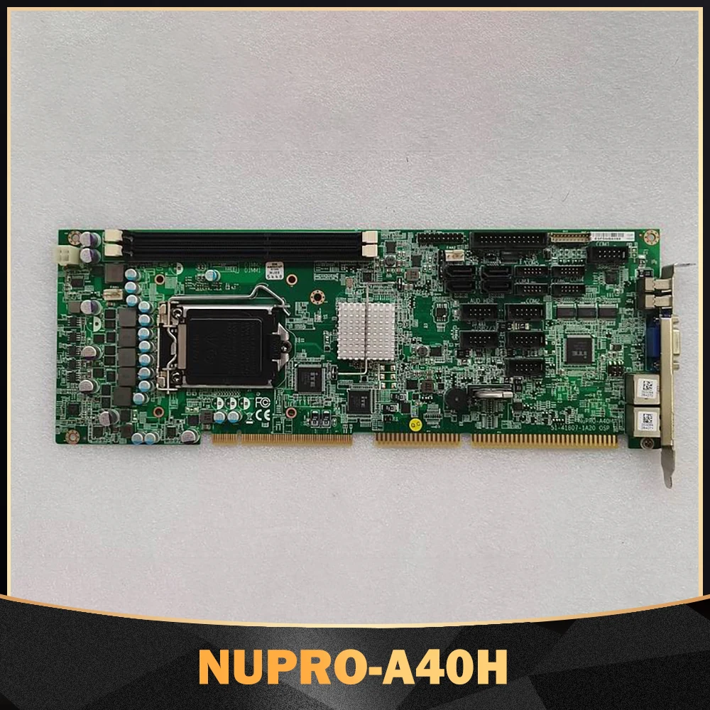 For ADLINK NUPRO-A40H 51-41807-1A20 OSP dual network card industrial computer motherboard
