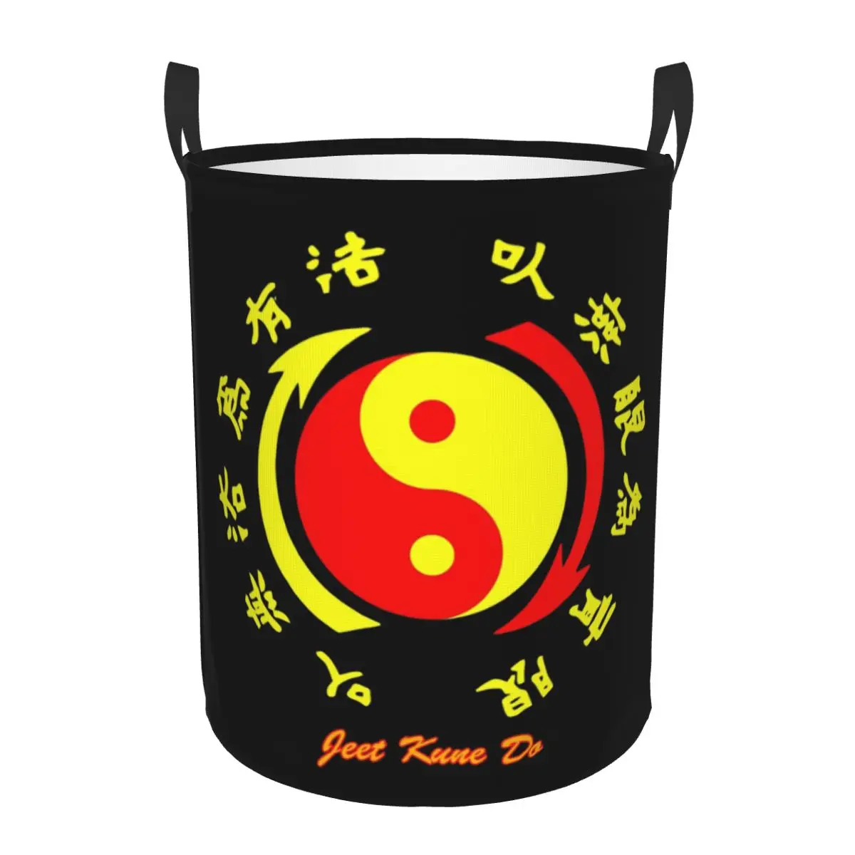 

Jeet Kune Do Martial Art Academy 1967 Wing Chun Legend Dirty Laundry Baskets Foldable Clothes Sundries Basket For Home Kids