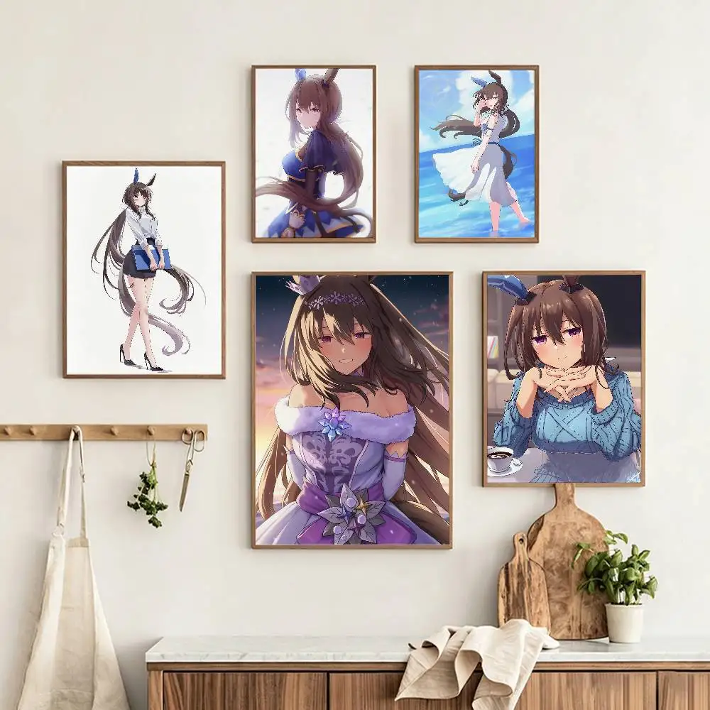 Umamusume-P-D A-Admire Vega Customizable HD Self Adhesive Waterproof Wall Art Poster