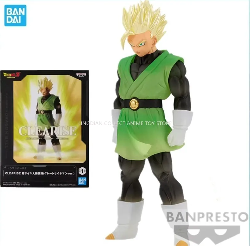 In Stock Bandai Original Banpresto Anime Dragon Ball Z CLEARISE Super Saiyan Son Gohan Figure Action Model Collectible Toys