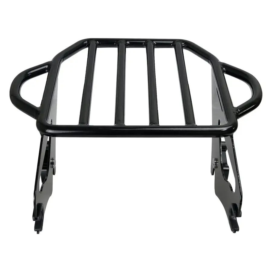 

Luggage Rack 2Up Mounting Rack Compatible for Harley Davidson Touring Road King Street Electra Glide 20092026 Black