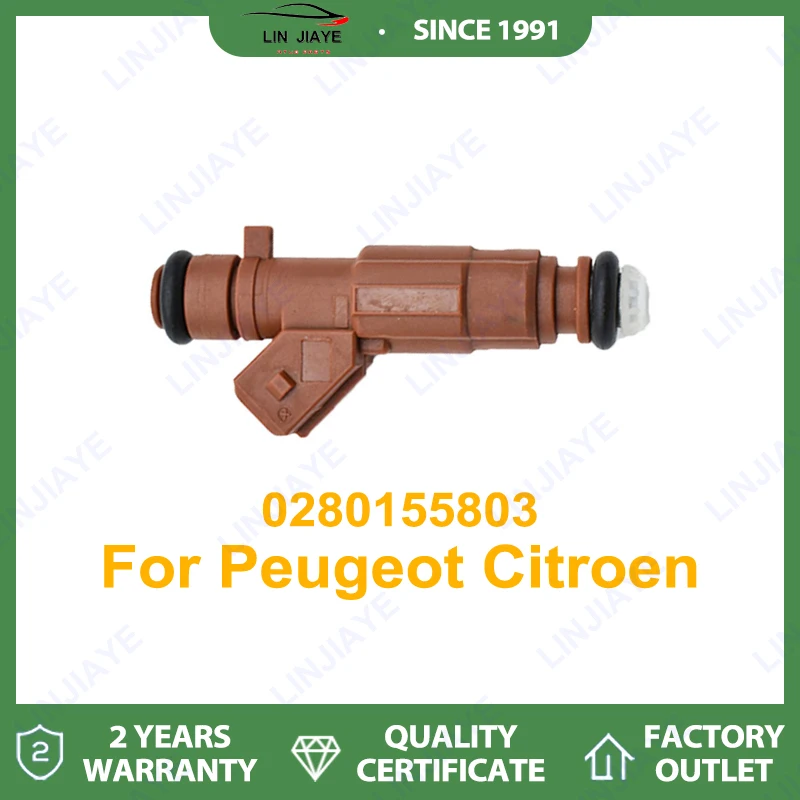 

1/4 шт. топливный инжектор для PEUGEOT CITROEN FIAT LANCIA 306 406 ULYSSE 2,0 16 В 0280155803