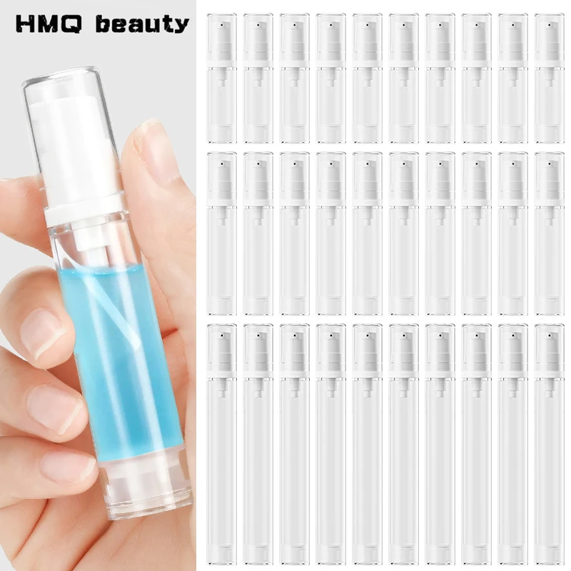 Portable Lotion/Spray Bottle 5/10/15ml Empty Perfume Atomiser Refillable Clear Plastic Container for Essential Oil Travel Blttle