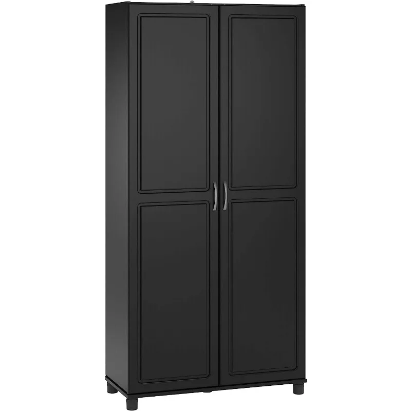 Evolution Kendall 36" Utility Storage Cabinet - Black