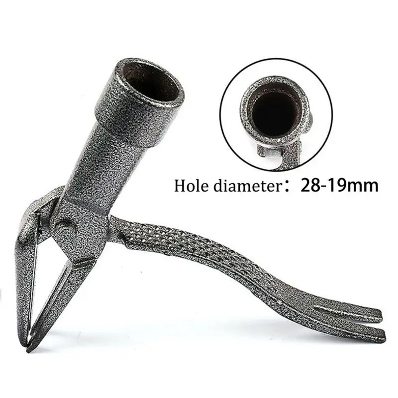 A20F-Stand Up Weed Puller Tool With Screw Holes Portable Weeding Head Replacement Gardening Digging Weeder Removal Accessory