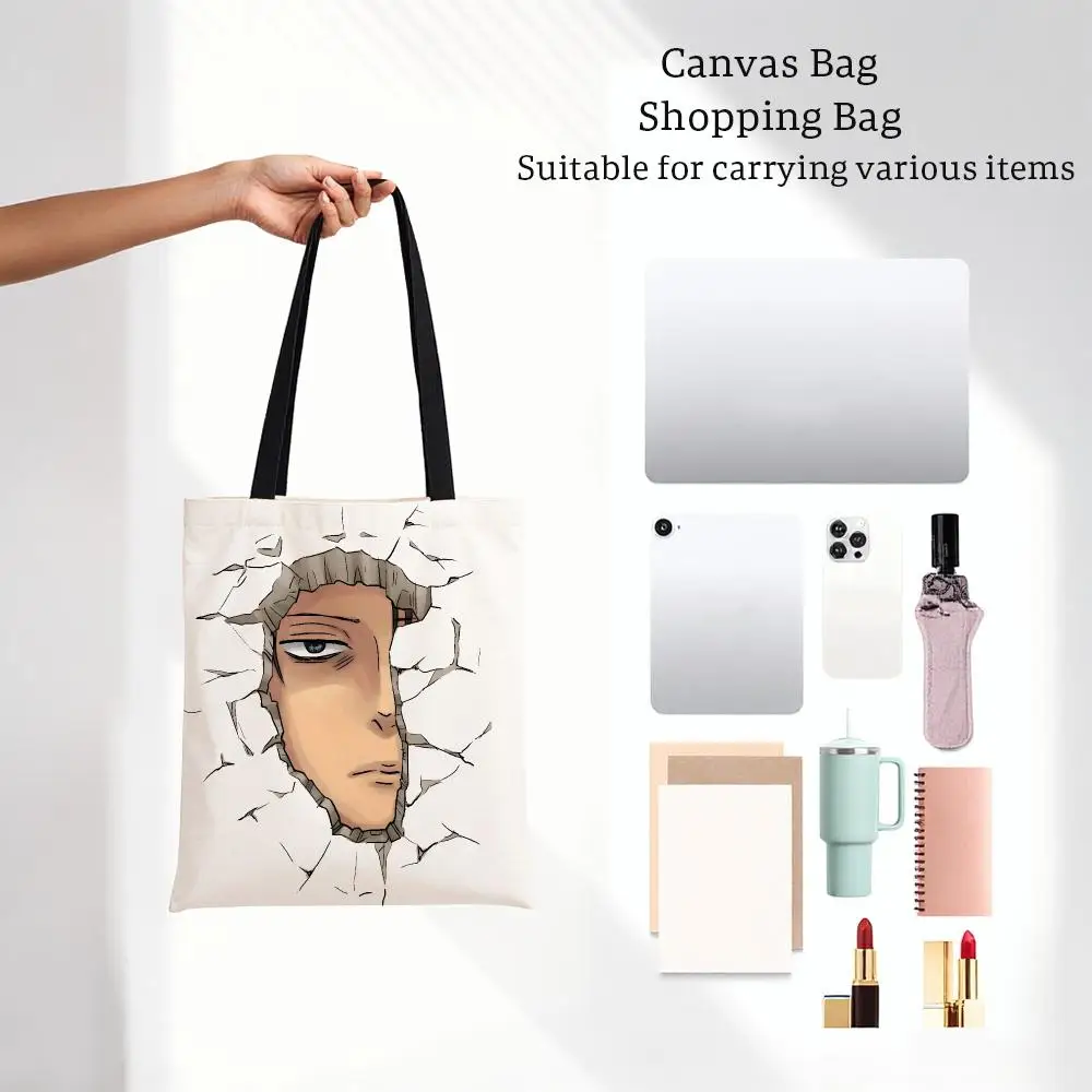 meme anime A-Attack on Titan Storage Bags Bags Series Print Bag Lightweight Shoulder Daily Shopping Bags