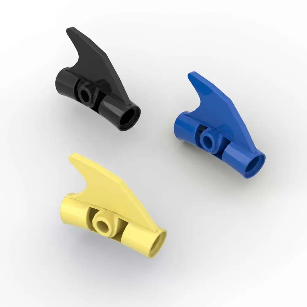 

MOC 10 шт. часть кирпича 87745 контактный разъем, комплект строительных блоков, круглые изогнутые плавники и частицы отверстий, игрушка «сделай сам», подарки на день рождения для детей