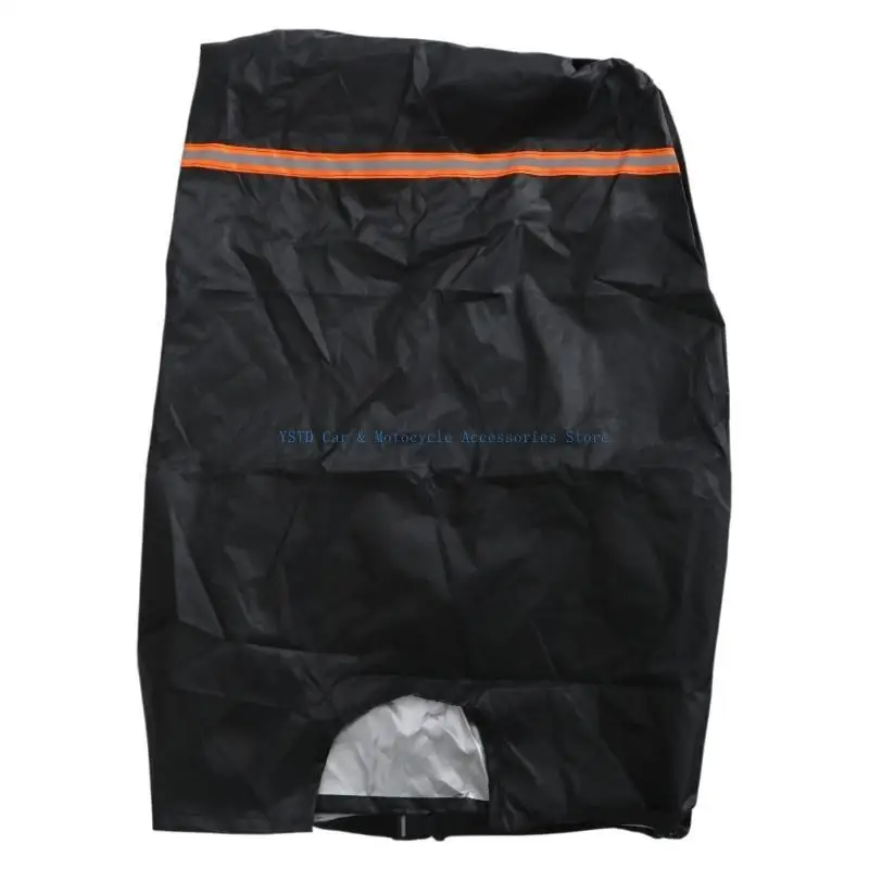 

L5BC Protective Rain Cover with Visibility Features Commuters Bike Child Cover Window Bike Cover for Child Bike