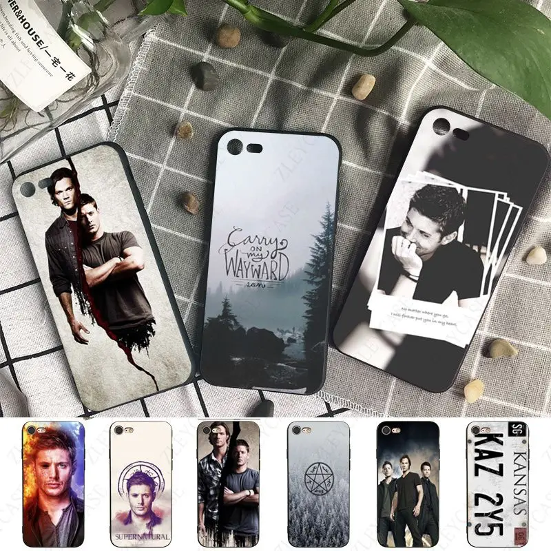 Siêu Nhiên Jared Padalecki KAZ 2Y5 Điện Thoại Cho iPhone 14PRO 13 12Mini 11pro Max 6 6S 7 8plus Xsmax Xr 5 5S Se 2020 Trường Hợp