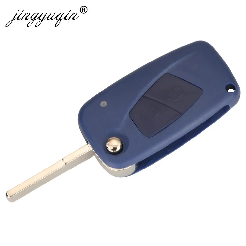 jingyuqin 433MHz Megamos ID48 Remote Key Fob For Fiat Bravo Linea Stilo Punto Ducato Ypsilon Daily PEUGEOT BOXER Citroen Jumper 2