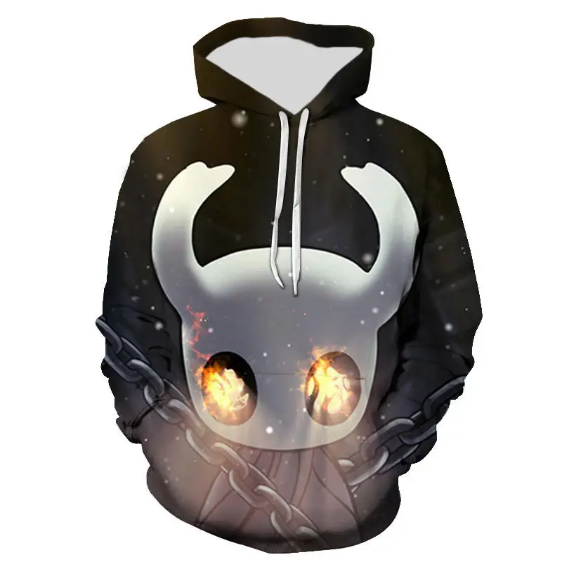 

Game Hollow Knight 3d Printed Men Women Autumn Winter Streetwear Casual Long Sleeve Hoodie Oversized Sweatshirts Unisex Clothing