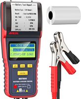 ANCEL BST500 Car Battery Tester with Printer 12V 24V Load Tester Auto Battery Analyzer Charging Cranking System Tester for Car