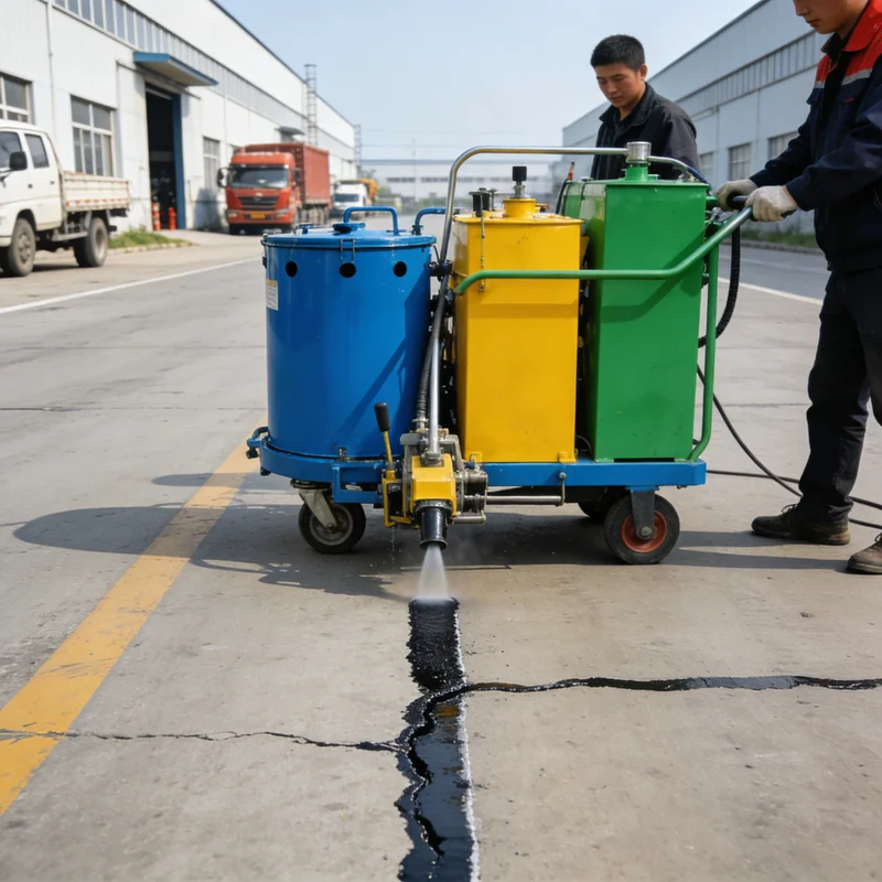 Customized Crack Sealing Filling Machine Crack Sealing Machine High Cost Performance for Small Road Maintenance Teams