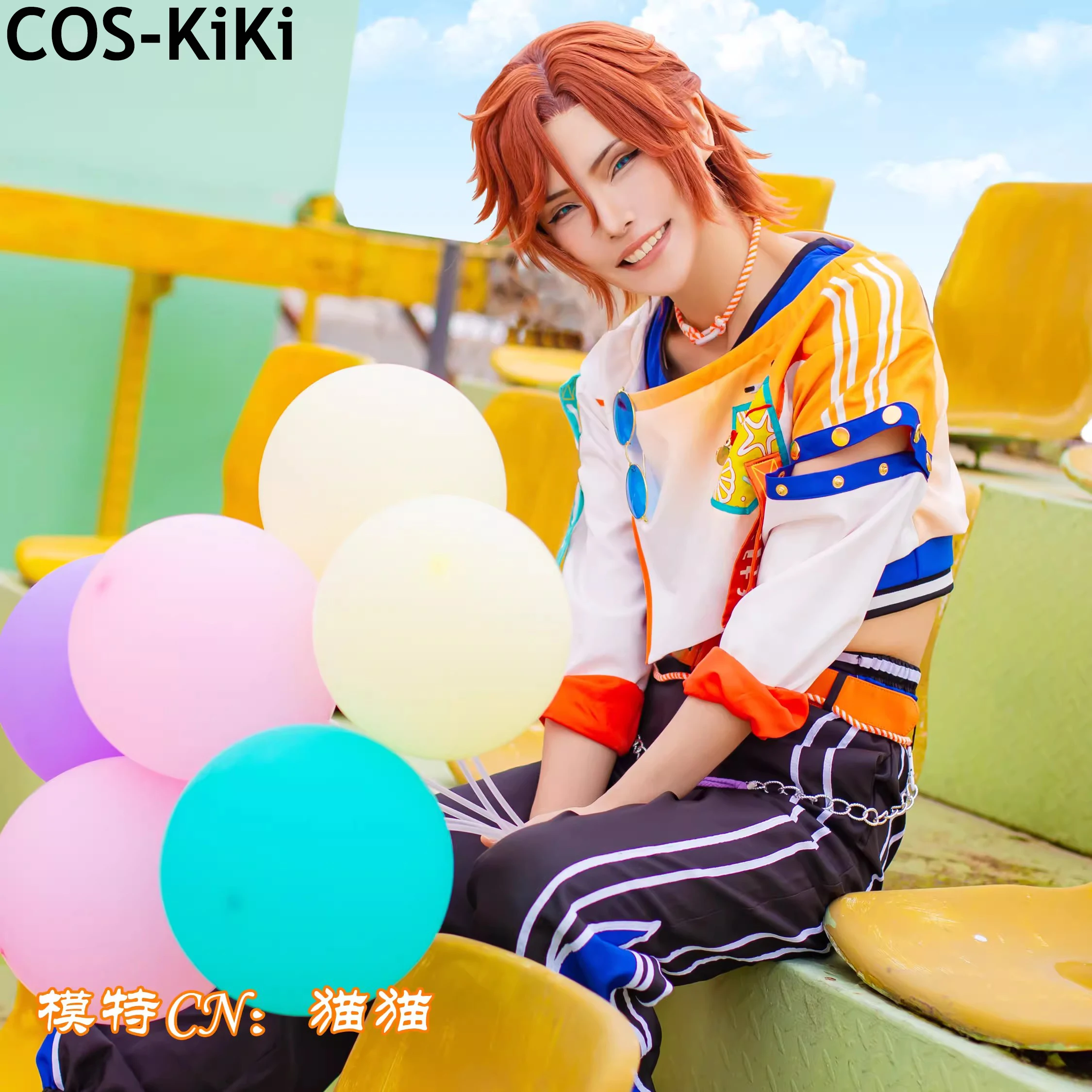 COS-KiKi Ensemble Stars 2 Tour Cooking Duel Sakuma Rei/Nito Nazuna/Isara Mao/Shiina Niki Game Suit Handsome Cosplay Costume