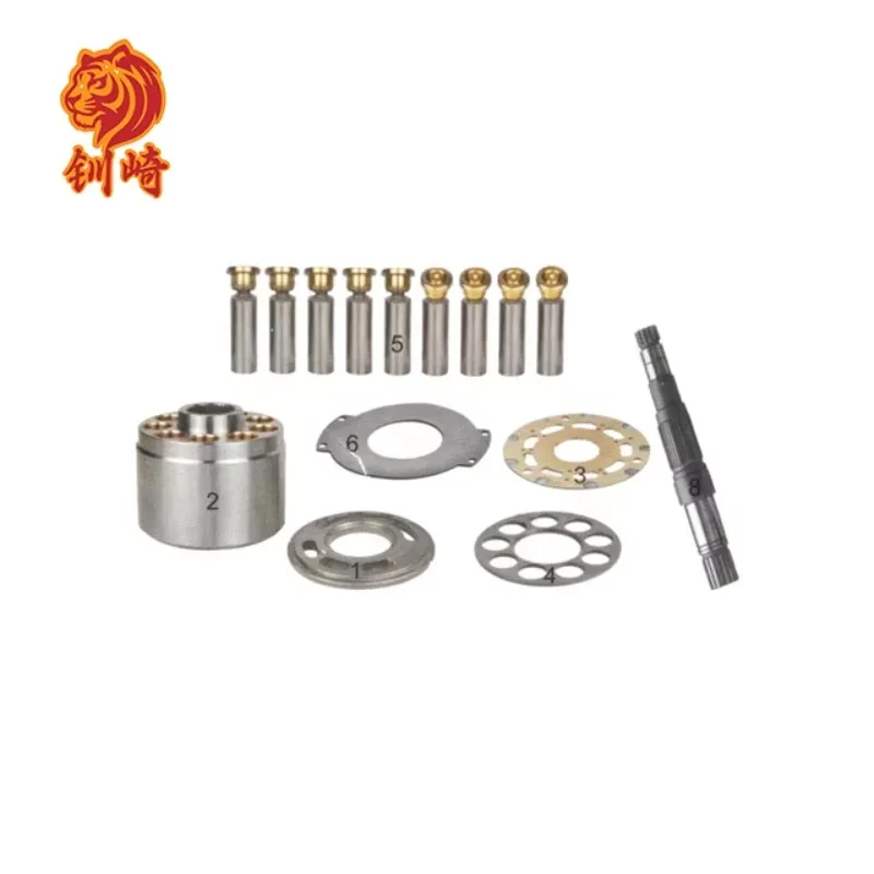 Excavator JMF195 DH300-7 DX340 Rotary Motor Accessories Block Valve Plate Group Plate Ball Valve Seat Shoe Plate Kit Piston