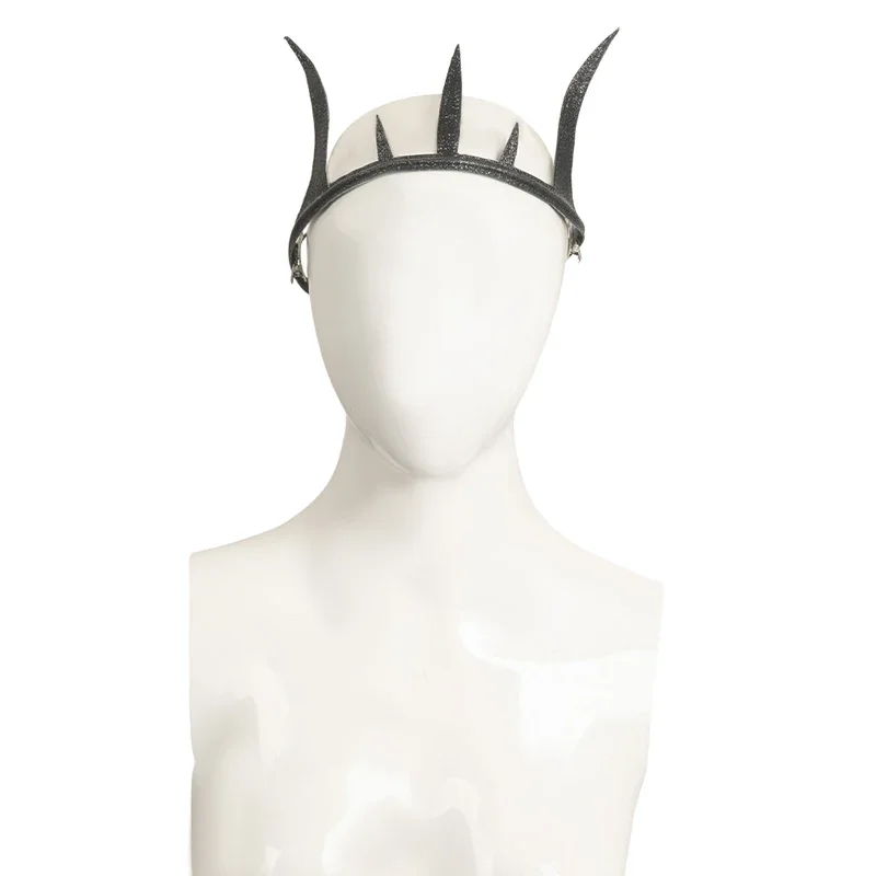 Lilith Cosplay kobiety sukienka Anime Hazzbin Cartoon Hotel przebranie naszyjnik rękawiczki korona kostiumy Halloween karnawałowy garnitur