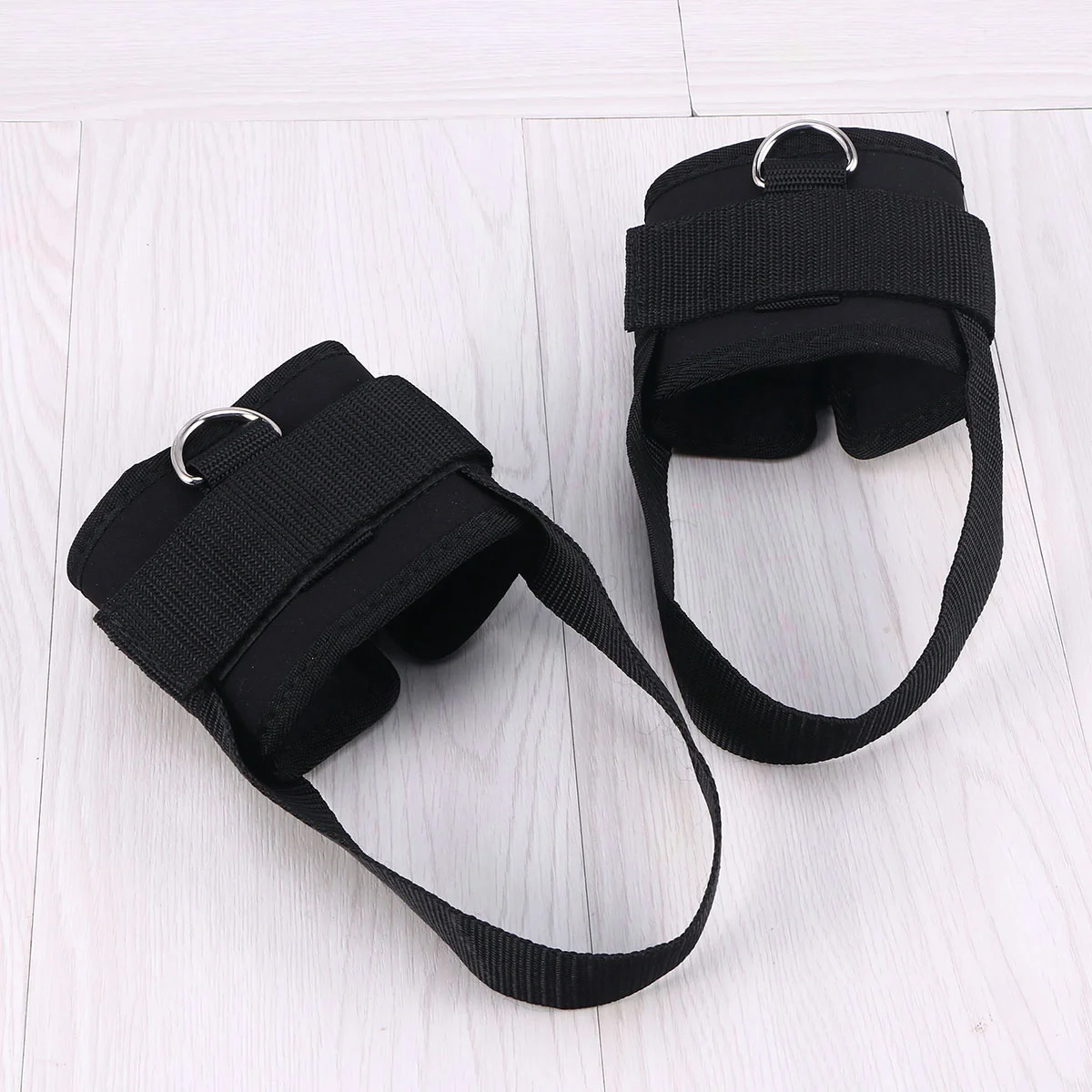 2 Pcs Leg Exercise Equipment Gym Ankle Straps Pulley Weight Weights Cuffs Padded Adjustable Sports Tools Bodybuilding Spring