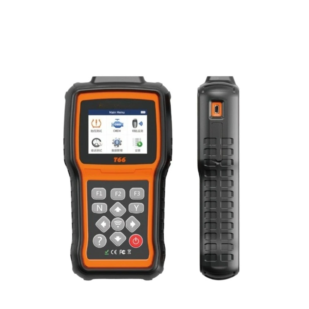 T66 Car TPMS Reset Tool, Accurate Activate Program Tire Sensor, Keychain Test, No Battery, Efficient For Mechanics,Gift For Car