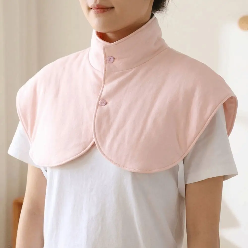 Breathable Shoulder Warmer Pad Thickened Comfortable Thermal Shoulder Wrap Easy To Wear High Neck Warm Neck Cover