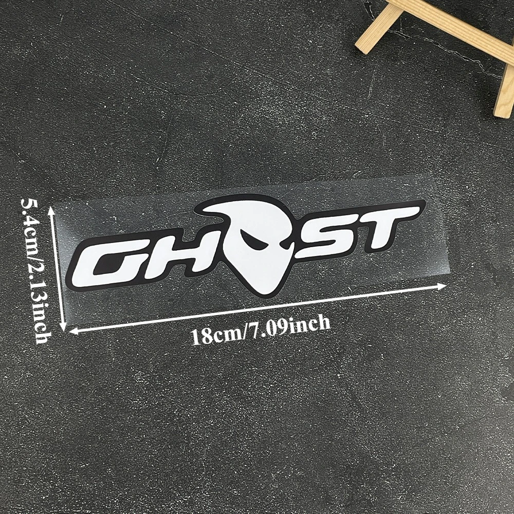 1pc Creativity Ghost Motorcycle Stickers Waterproof Scratch-resistant for Fairings Fuel Tanks Car Windows Universal Vinyl Decals