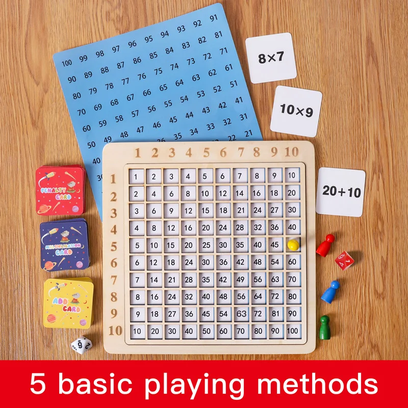 Juguetes de rompecabezas de matemáticas para niños, juegos de mesa multijugador, memoria rápida, entrenamiento de desarrollo de inteligencia, ayudas para el aprendizaje