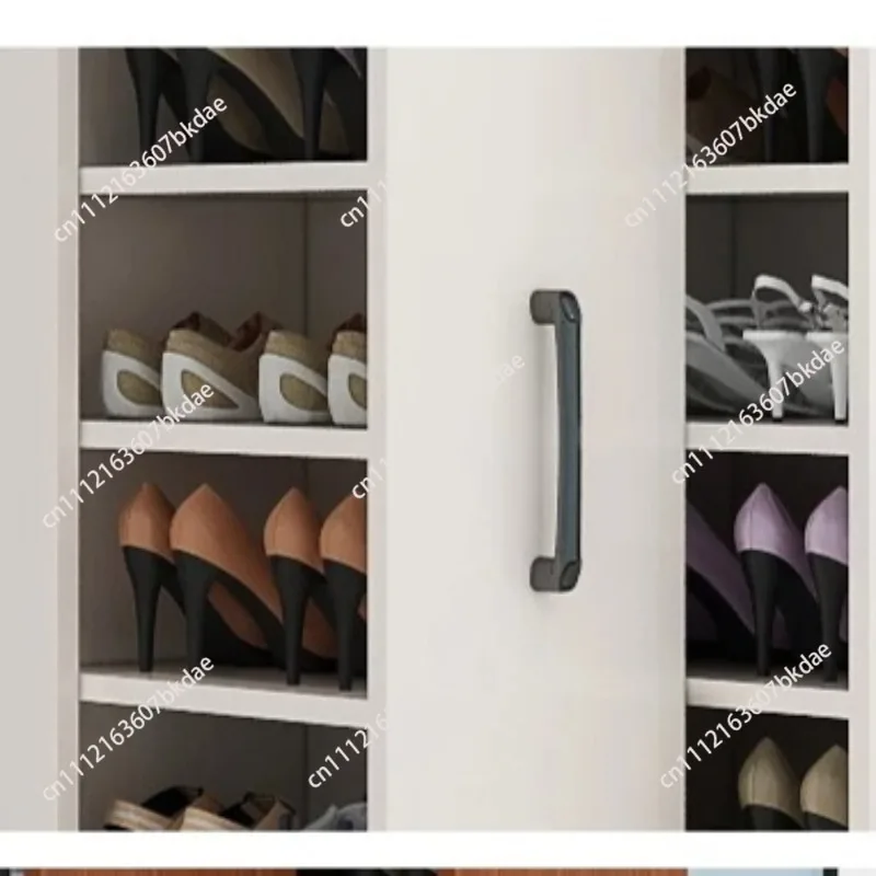 Push-Pull Dustproof Shoe Cabinet Large Capacity Sliding Shoe Rack